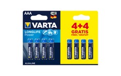 Varta Longlife Power AAA Batteries Pack of 8
