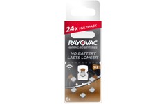 Varta Rayovac Hearing Aid Battery Size 312 Pack of 24