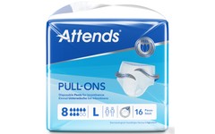 Attends Pull-Ons 8 Large Pack of 16