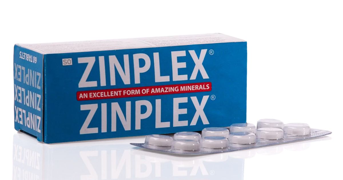 Zinplex Tablets 50mg Pack Of 60