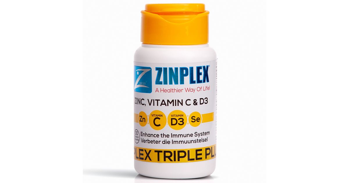 Zinplex Triple Plus Caplets Pack Of 30