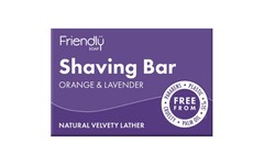 Friendly Soap Shaving Soap Orange & Lavender 95g