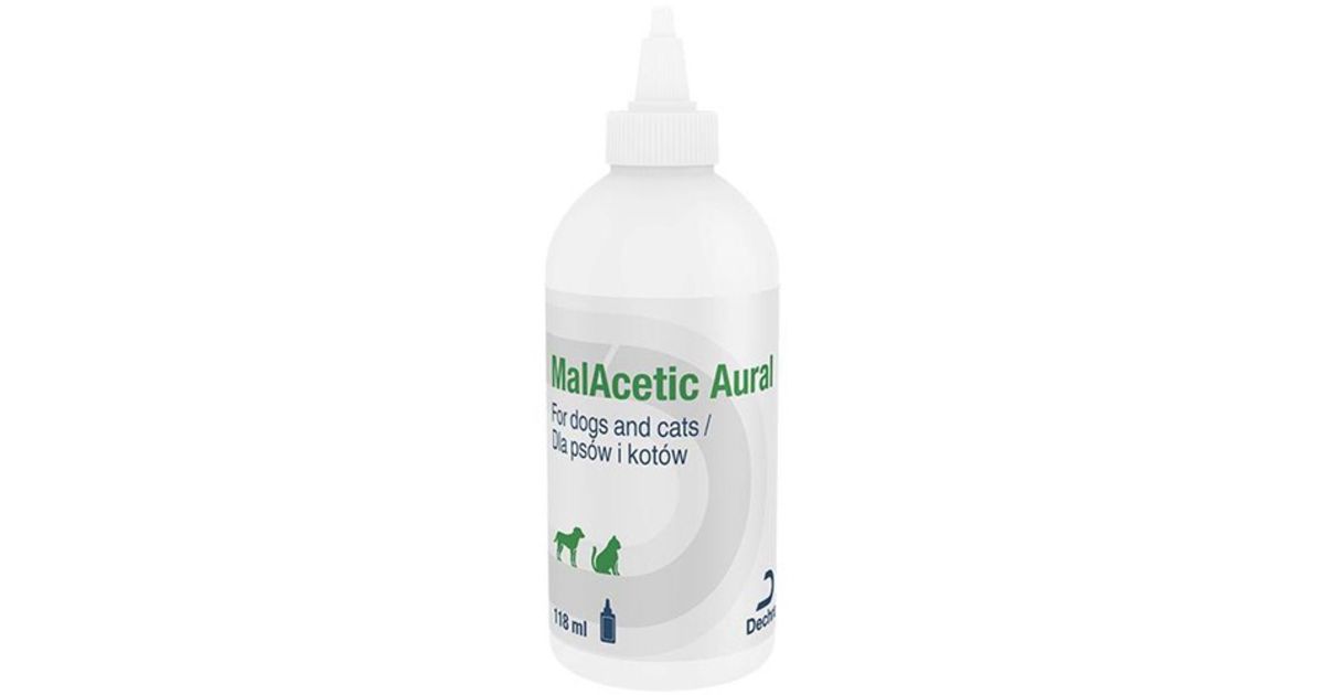 Malacetic Aural Ear Flush for Dogs and Cats 118ml