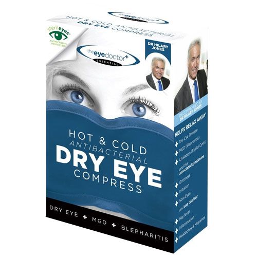 The Eye Doctor Hot & Cold Antibacterial Dry Eye Compress