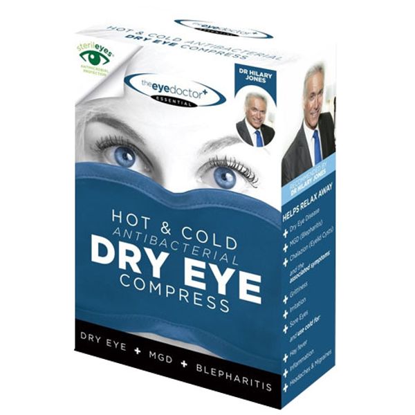The Eye Doctor Hot & Cold Antibacterial Dry Eye Compress