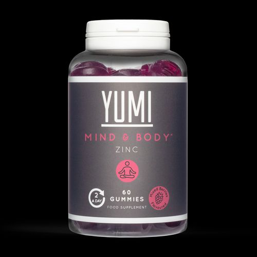 Yumi Mind & Body Zinc 20mg Gummies Pack of 60