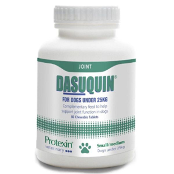 Dasuquin Chewable Tablets for Small/Medium Dogs Under 25kg Pack of 80