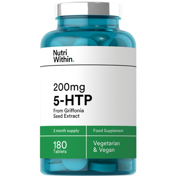 Nutri Within 5-HTP Tablets 200mg Pack of 180