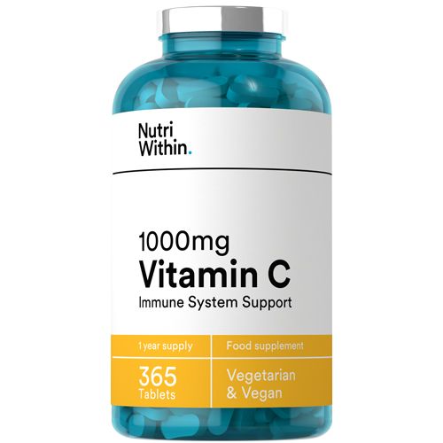 Nutri Within Vitamin C 1000mg Tablets Pack of 365