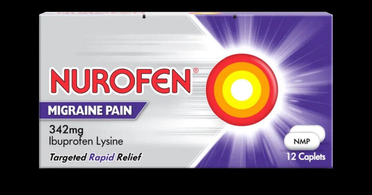 Nurofen Migraine Pain Tablets Pack Of 12