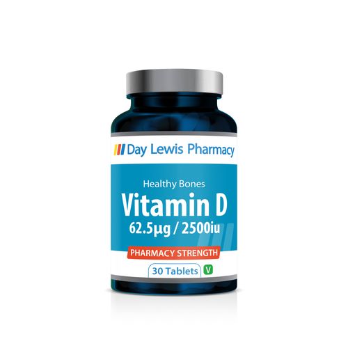Day Lewis Vitamin D 2500iu Tablets Pack of 30